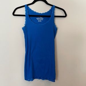 The Original Arizona Jean Co. Blue Tank Top, Med